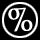 Percentage view on/off
